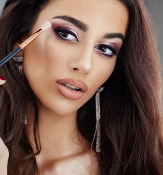 Makeup Eyeshadow Front Mirror
