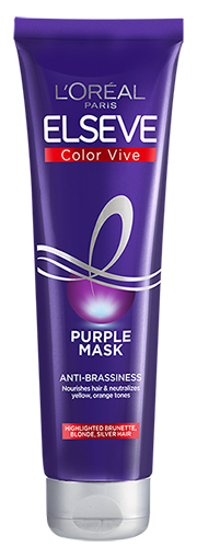 Oap Haircare Elseve Color Vive Purple Mask Tube Front Packshot CZ RENO 2020 3600523912612