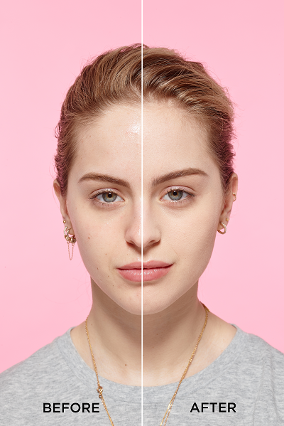 OAP ECOM MAKE UP FACE POWDER SEMI PERMANENT FAIR HALF