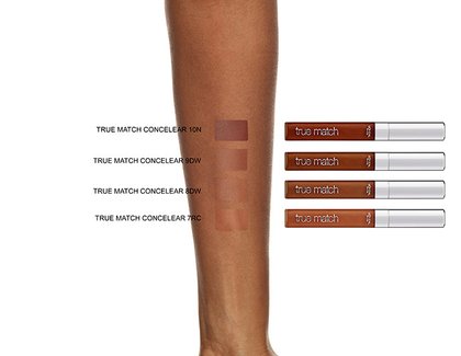 Zdokonalující korektor True Match Dark Skin Arm Swatch